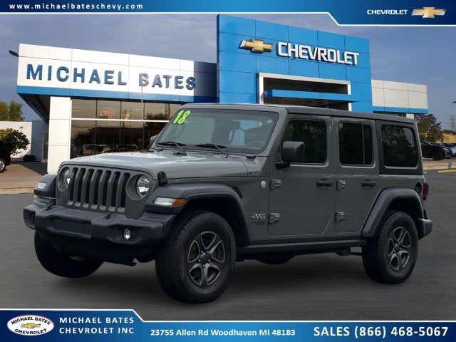 2018 Jeep Wrangler Unlimited Sport S 4x4
