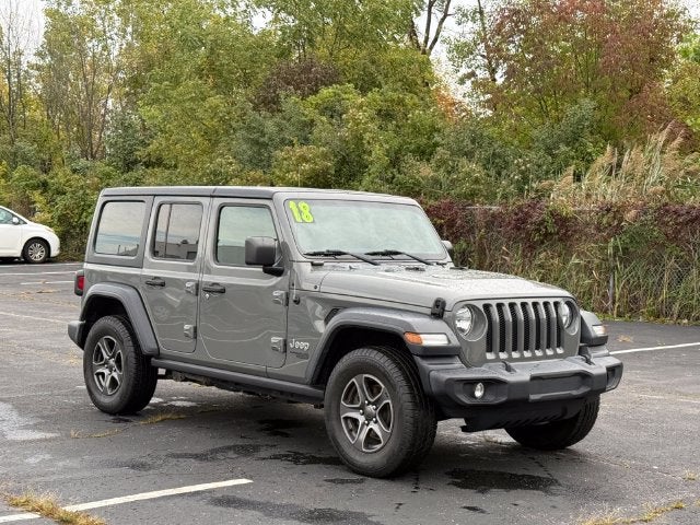 2018 Jeep Wrangler Unlimited Sport S 4x4