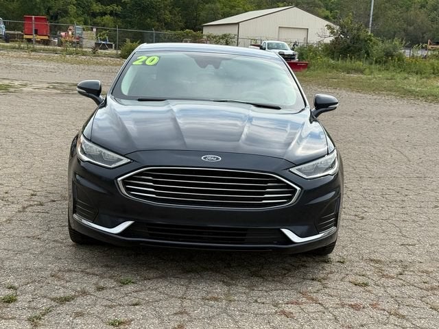 Used 2020 Ford Fusion SEL with VIN 3FA6P0CD1LR166722 for sale in Woodhaven, MI